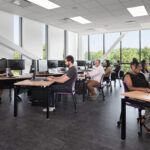 Interior view of STLCC AMC Classroom