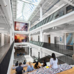 Interior view of STLCC AMC Atrium