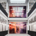Interior view of STLCC AMC Atrium