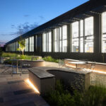 Exterior view of STLCC AMC's green space