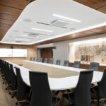 Enterprise Bank Headquarters conference room axon view