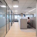 Enterprise Bank Headquarters working stations