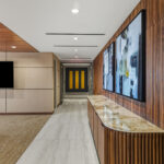 Enterprise Bank Headquarters detail shot