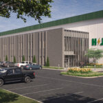 Rendering of the HJ Family of Companies Exterior Entrance