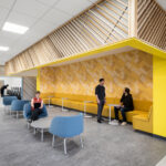 Interior view of the STLCC Florissant Valley Student Center study area