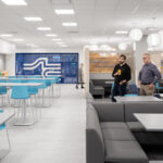 Interior view of the STLCC Florissant Valley Student Center dining area