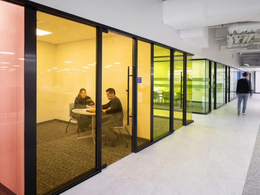 Interior view of the STLCC Florissant Valley Library conference space