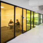 Interior view of the STLCC Florissant Valley Library conference space