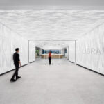 Interior view of the STLCC Florissant Valley Library entry