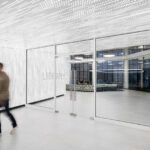 Interior view of the STLCC Florissant Valley Library entrance