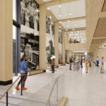 Interior rendering of the St. Charles City Hall Lobby