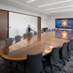 Interior view of the St. Louis County Precinct 2 conference room