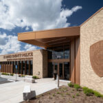 Exterior view of the St. Louis County Precinct 2 front entry